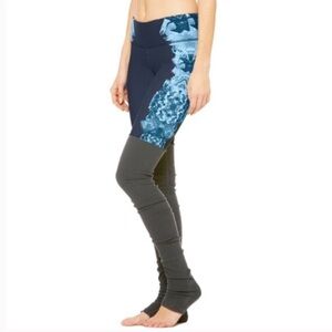 Alo yoga goddess leggings dark krystal sky slate